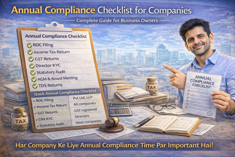 Annual compliance checklist for businesses