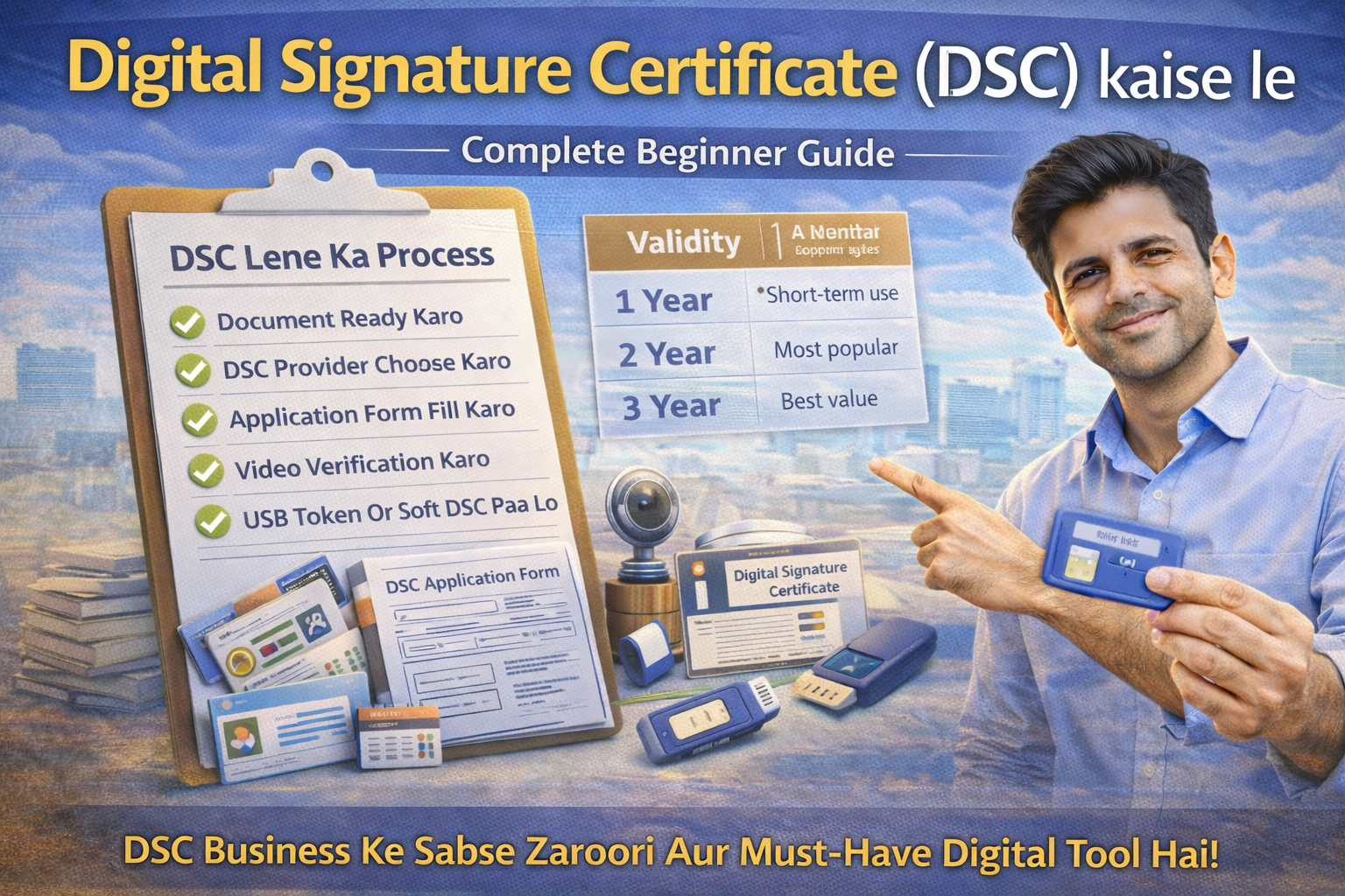 DSC lene ka process with guide