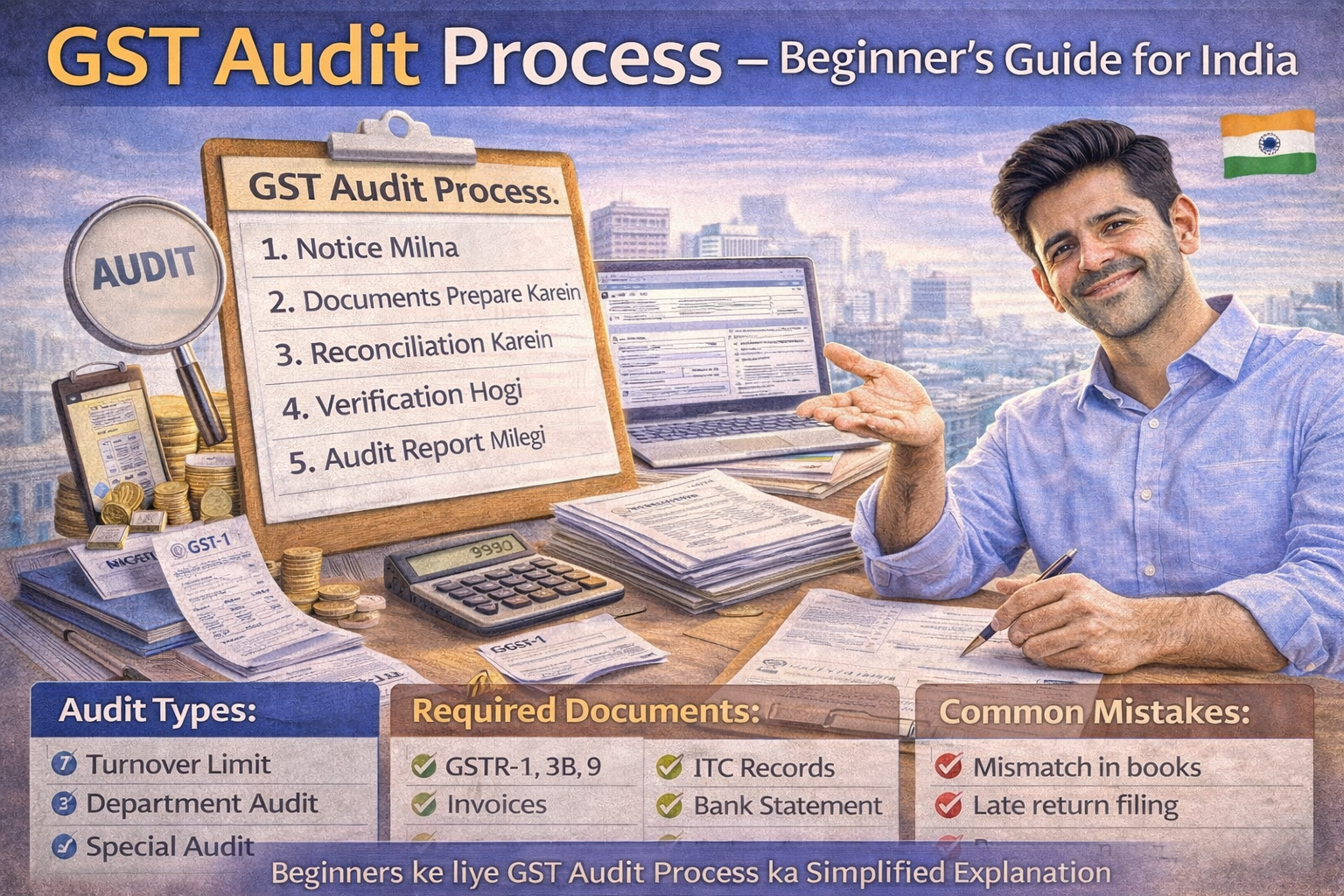 GST audit process explained for beginners