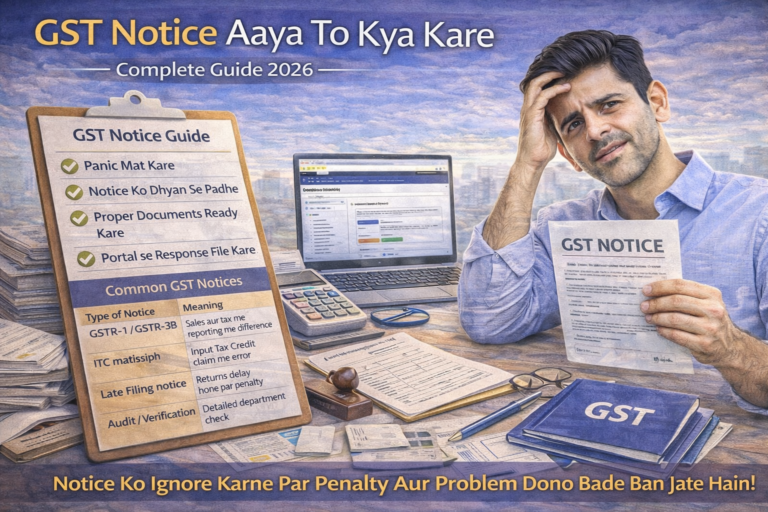 GST notice guide for beginners