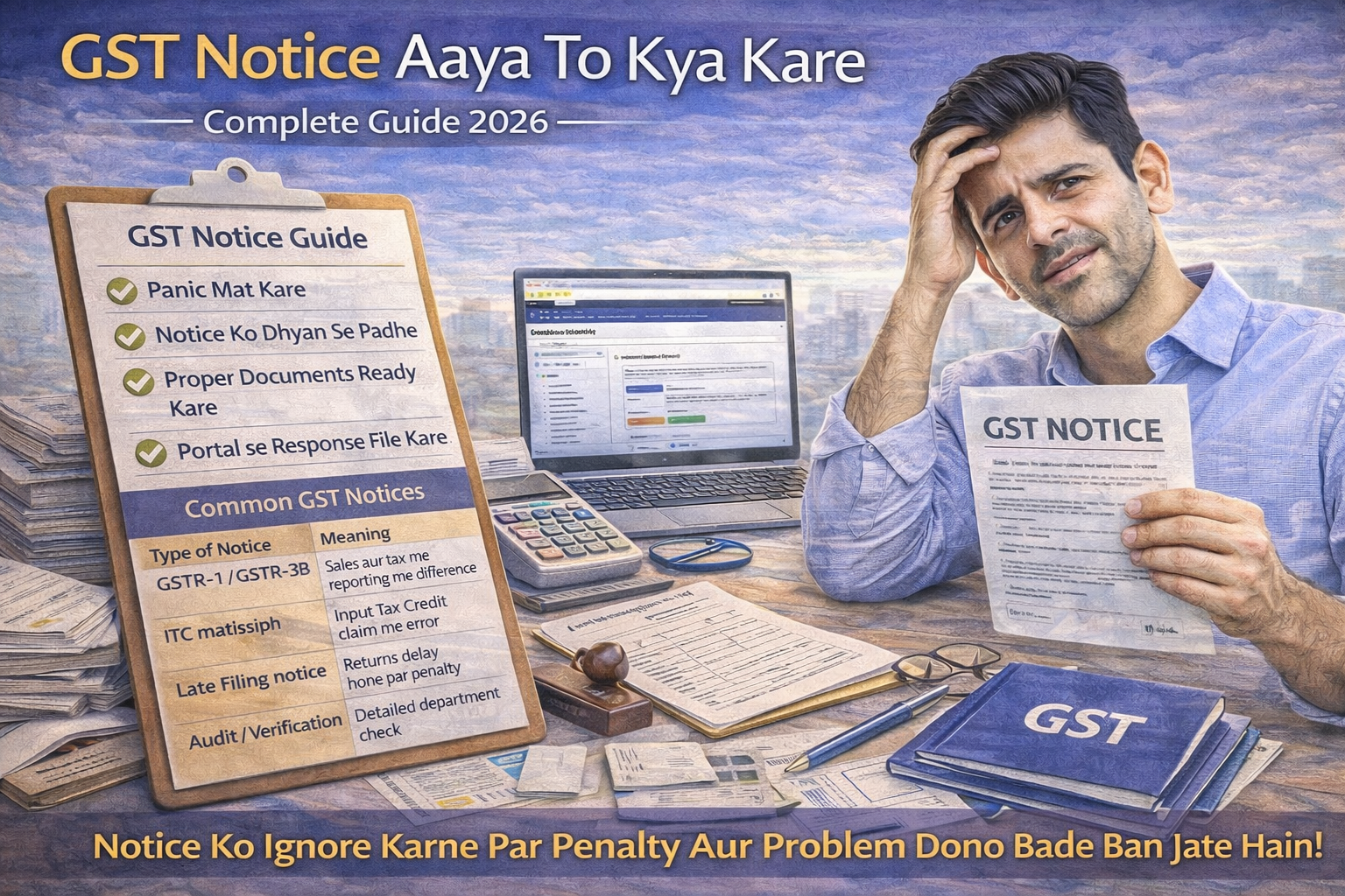 GST notice guide for beginners