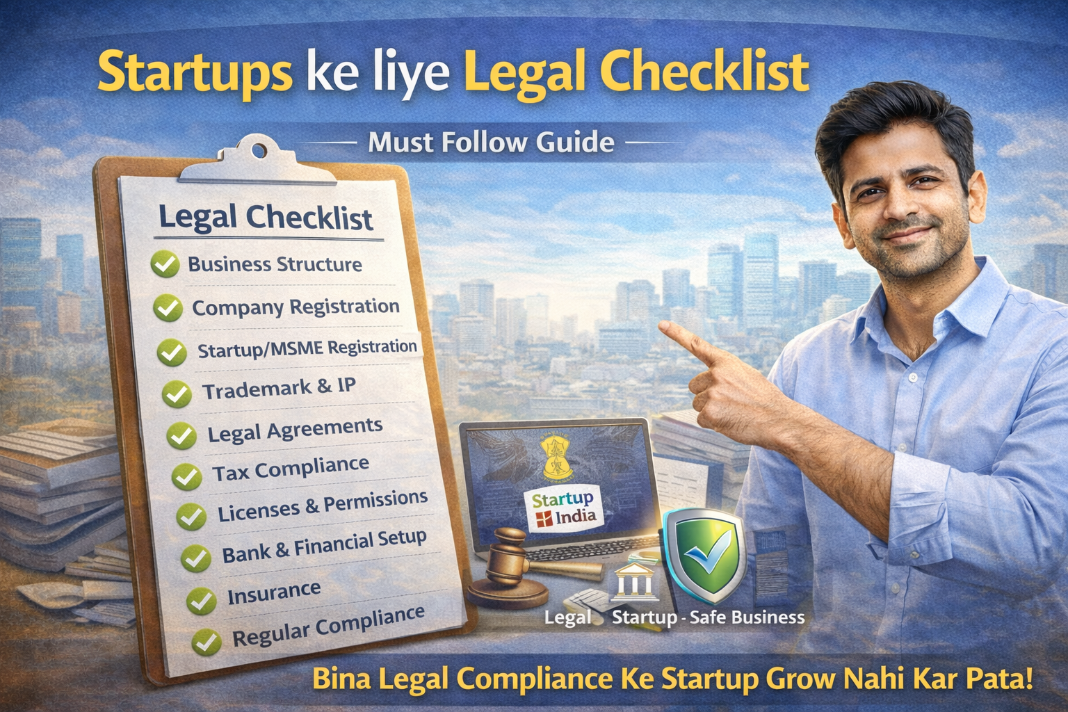 Legal checklist for startup success