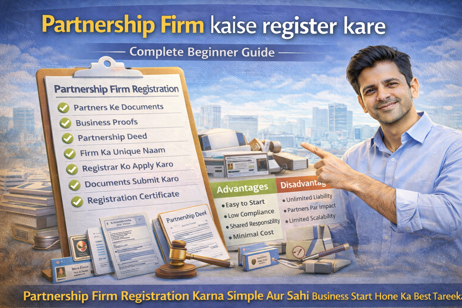 Partnership firm registration guide