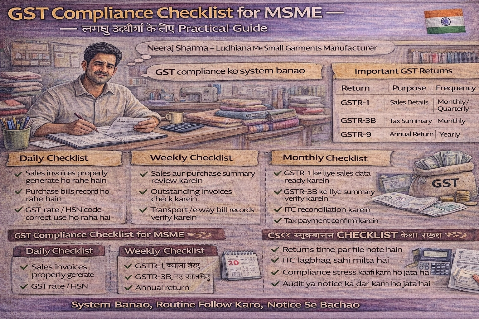 GST compliance guide for MSME owners