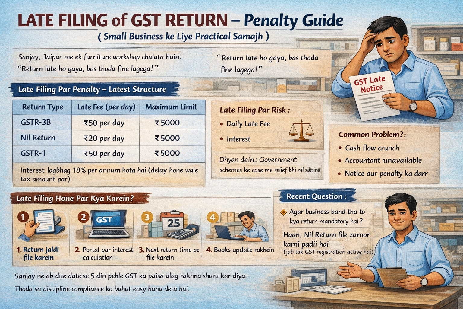 GST late filing penalty guide for businesses