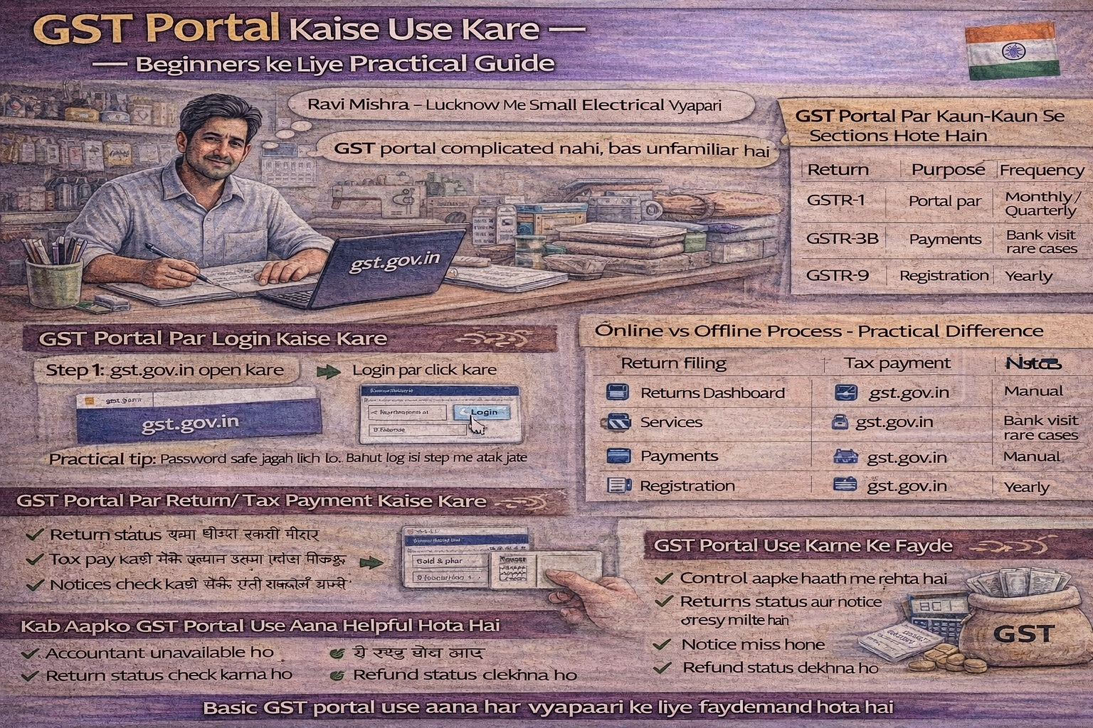 GST portal guide for beginners